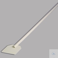Stirring paddle, PP, LxW 155x130 mm, length 117 cm Stirring paddle made of polypropylene for...