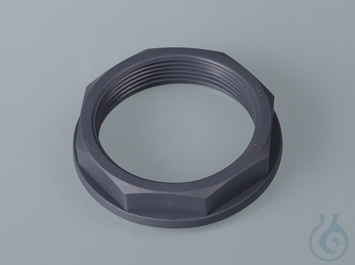 Hexagonal nut, inner thread, PP, 2", SW 70 mm