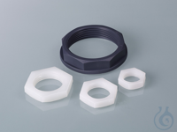 2Articles like: Hexagonal nut, inner thread, PE, 1/2", Ø 27 mm Hexagonal nut with inner thread.