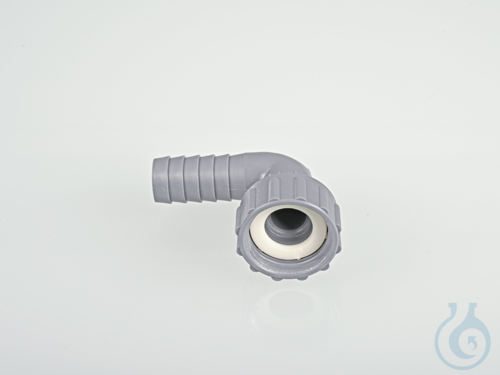 Tube bend, w/ cap nut, 1", nozzle-&Oslash;...
