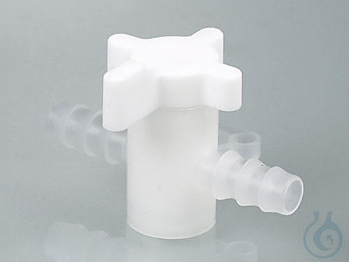 Two-way valve, PVDF, &Oslash; 7-9 mm, NW 6 mm, ...