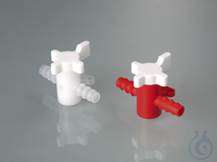 2-weg ventiel PVDF 4 mm PVDF: excellente chemische resistentie, transparant, geschikt voor...