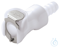 CPC Kupplung, POM, Muttert., o.Ventil, Tülle Ø 8mm Die schnelle und sichere Verbindung für...