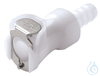 CPC Kupplung, POM, Muttert., m.Ventil, Tülle Ø 8mm Die schnelle und sichere Verbindung für...