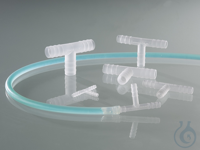 T-Schlauchverbinder, PVDF, Ø 9-11 mm, zylindrisch T-Schlauchtüllen zum Verbinden von Schläuchen,...