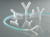 Y-Schlauchverbinder PVDF Y-Schlauchtüllen zum Verbinden von Schläuchen, zylindrische Tüllen.