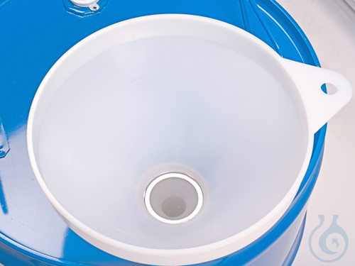Sieve, aluminium, barrel funnel 200/ 250 mm