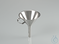 Trichter Edelstahl, V2A, Außen-Ø 100 mm Der robuste Einfülltrichter aus Edelstahl ermöglicht das...