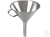 Embudo de acero inoxidable, Ø exterior 120 mm