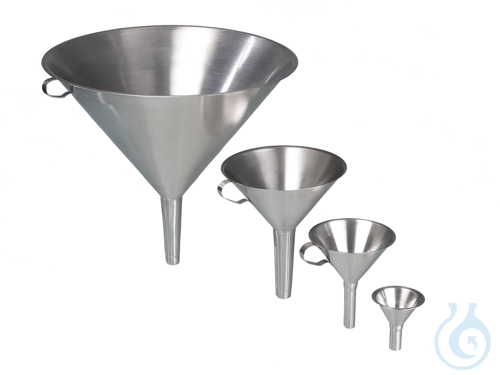 Funnel, stainless steel, V2A, outer-&Oslash; 60 mm