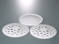 Replacement set for pipette stand,plates/drip pan Consisting of two perforated plates and one...