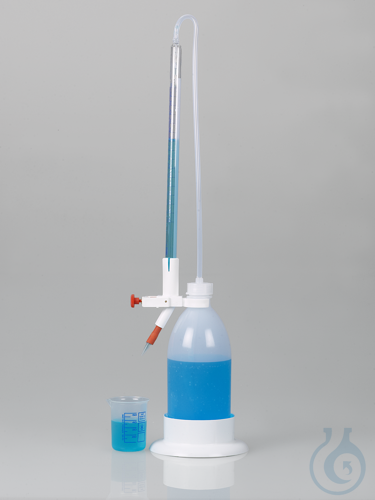 Titrierbuerette mit Splitterschutz 25 ml