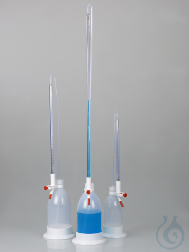 Titrierbuerette mit Splitterschutz 25 ml
