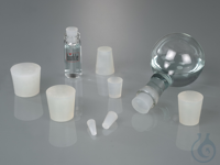 Standard bung silicone, Ø 5x9 mm, height 20 mm The bungs are transparent, chemically-biologically...