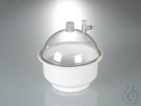 Exsikkator, Innen- x Außen-Ø 200x235mm, Höhe 230mm Exsikkatoren aus Kunststoff,...