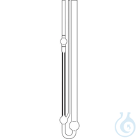 537 13, Micro-Ubbelohde viscometer (DIN), calibrated for automatic measurements, Capillary No....