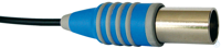 A 1 A, Stecker-Kabelkombination, DIN-Ger&auml;testecker, 1 m Koaxialkabel,...