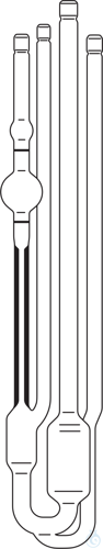 541 10, Ubbelohde-Viskosimeter (DIN), kalibrier...