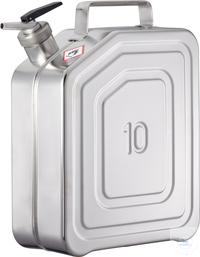 Veiligheids-jerrycan (10 liter) met fijn-doseerkraan: 10KD...