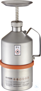Veiligheidskan met spaar-bevochtiger (2 liter): SP2  Kan uit hoogwaardig en bestendig edelstaal,...