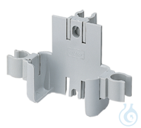 AG 150, Wandhalterung f&uuml;r Thermometer mit 6 Klemmen 1 Wandhalterung, 6...