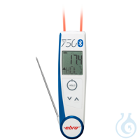 ebro TLC 750 BT Duales Funk-Thermometer (HACCP) Für eine effiziente...