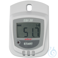 EBI 20-TH1, Data logger for temperature and humidity with calibration...
