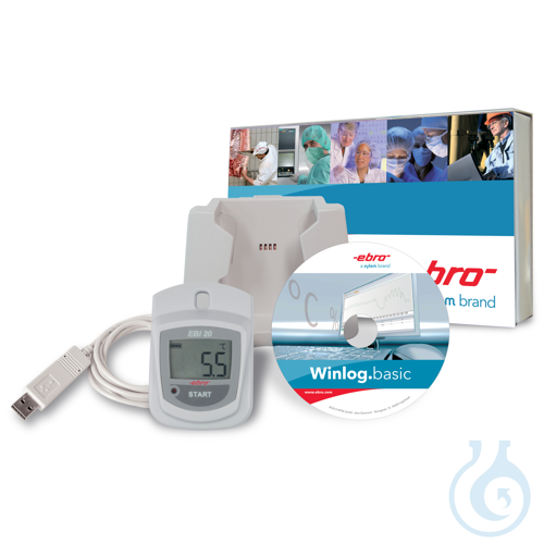 EBI 20-T1-Set, Datenlogger fuer Temperatur 1 Ge...