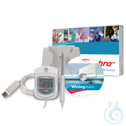 EBI 20-TE1-Set, Datenlogger fuer Temperatur 1 G...