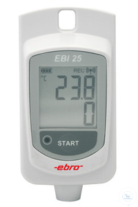 EBI 25-T, Temperature Logger with internal probe. EBI 25-T, Temperature...