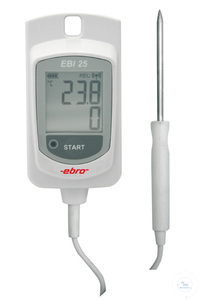 EBI 25-TE, Temperature logger with external probe. EBI 25-TE, Temperature...