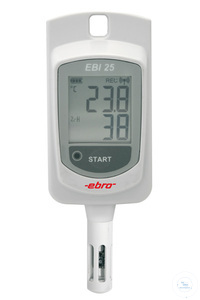 EBI 25-TH, Funk-Temp.-Feuchtedatenlogger mit Zertifikat. EBI 25-TH,...