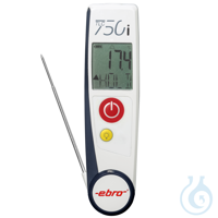 TLC 750i-V2 Duales Infrarot-/Klappthermometer (HACCP-konform), -50 - +250&deg;C...