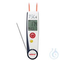 TLC 750i-V2 Duales Infrarot-/Klappthermometer (HACCP-konform), -50 - +250°C...