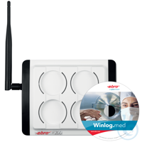 SI 2110, IF 200 + Winlog.med Software Ausgabeeinheit f&uuml;r Datenlogger, mit...