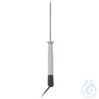 Fühler TPE 400, Typ T, Silikonkabel 60cm blau, 120mm spitz, 4polig Fühler für...