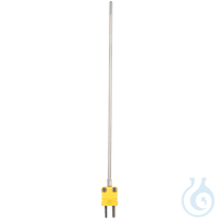 TPN 141 / EB 03-SMP, NiCr-Ni Stabmessfühler, d=3,0 mm, NL 185 mm Fühler für...