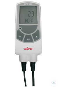 GFX 460 Kontakt, Handmessgerät für Temperatur mit stumpfem Fühler 1 Gerät, 1 Fühler