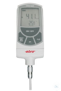 TFH 620 + TPH 100, Hygrometer mit Luftfühler Handmessgerät für Temperaturn...