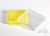 EPPi® Kryobox 0.5 / 10x10 Fächer, gelb, Höhe 34 mm fix, mit Codierung, PP....