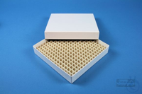 ALPHA Box 25 / 16x16 divider, white, height 25 mm, fiberboard standard. ALPHA...
