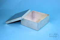 CNS Box 50 / 1x1 without divider, height 50 mm, stainless steel CNS Box 50 /...