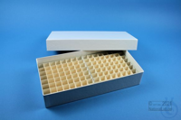 ALPHA Box 50 long2 / 10x20 divider, white, height 50 mm, cardboard special....