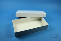 BRAVO Box 50 long2 / 1x1 without divider, white, height 50 mm, cardboard...