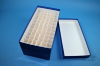 CellBox Maxi long / 6x12 divider, blue, height 128 mm, cardboard standard....