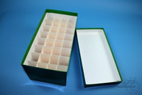 CellBox Maxi lang / 4x8 Fächer, grün, Höhe 128 mm, Karton spezial. CellBox...