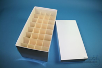 CellBox Maxi lang / 4x8 vakken, wit, hoogte 128 mm, karton standaard. CellBox...