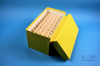 CellBox Mini long / 5x10 divider, yellow, height 128 mm, cardboard standard....