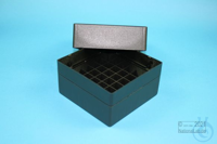 EPPi® Box 102 / 7x7 vakken, zwart/zwart, hoogte 102 mm vast, zonder codering,...