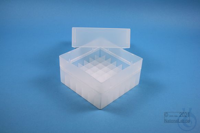 EPPi® Box 102 / 7x7 Fächer, transparent, Höhe 102 mm fix, ohne Codierung, PP....